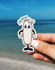 Marco Island Cream Stick Sticker