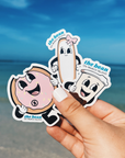 Marco Island Cream Stick Sticker