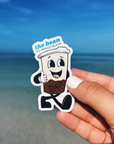 Marco Island Cold Brew Sticker