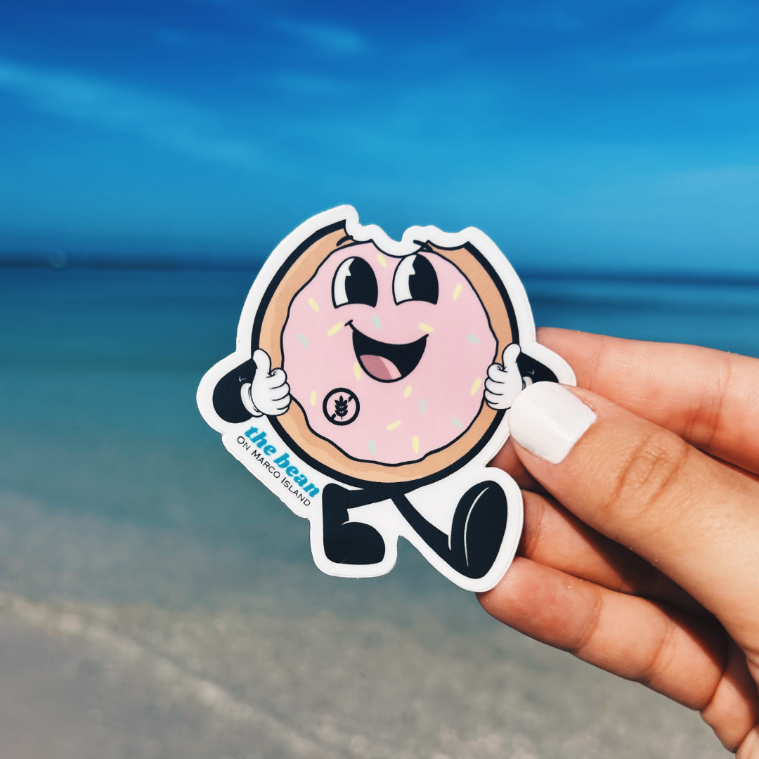 Marco Island Gluten-Free Donut Sticker – The Bean Cafe On The Go